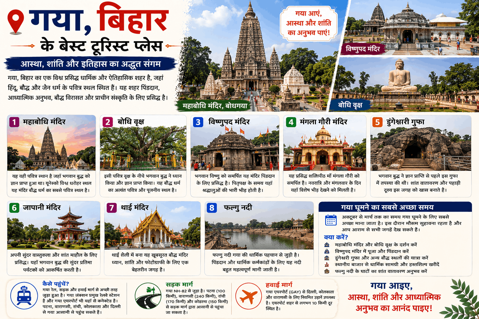 Gaya Bihar Ke Best Tourist Places