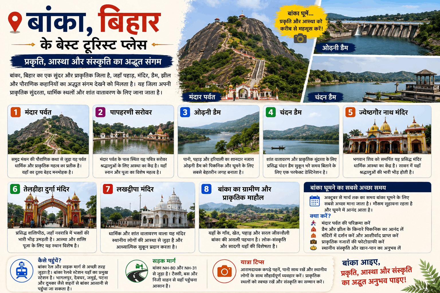 Banka Bihar Ke Best Tourist Places
