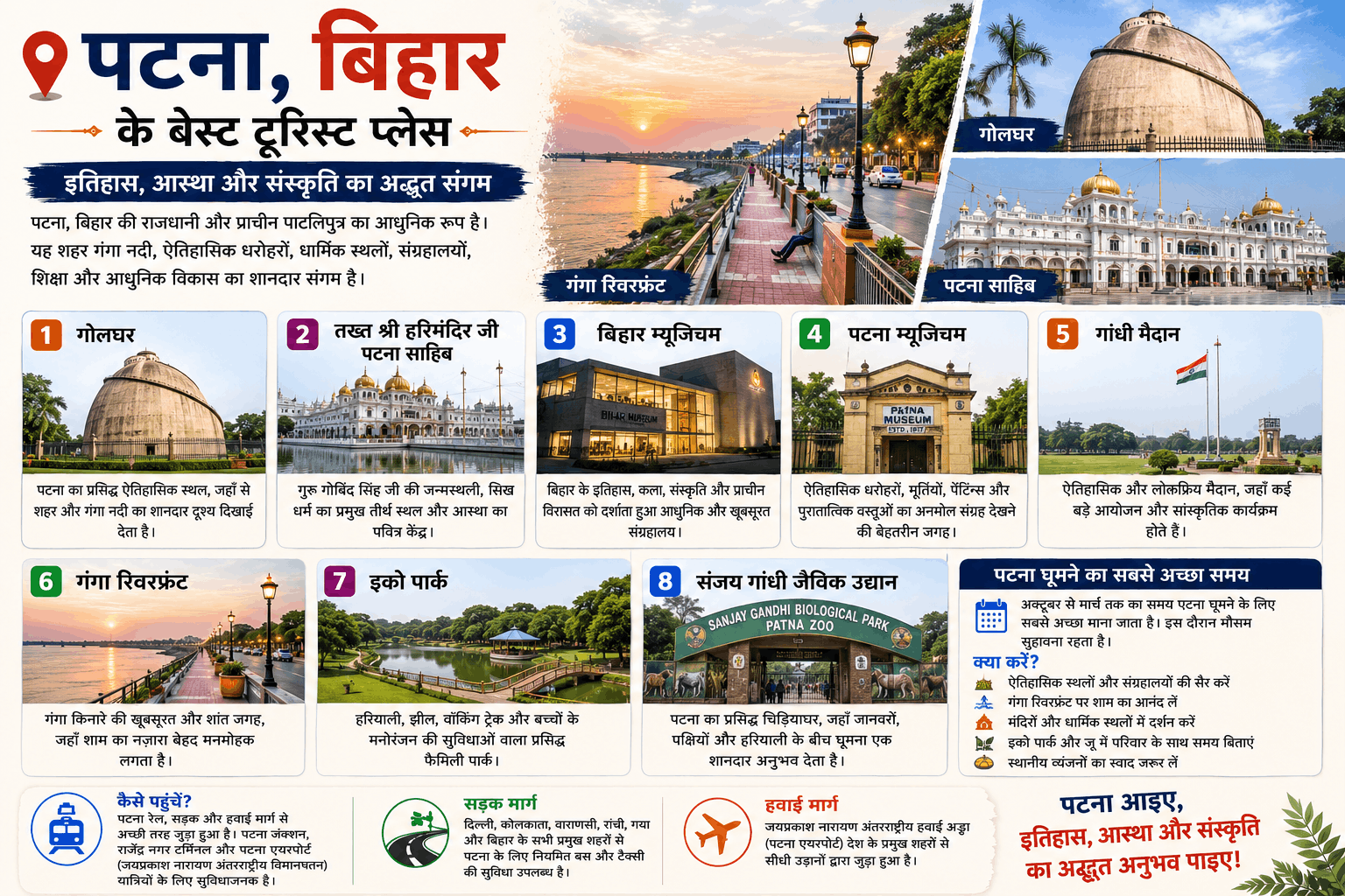 Patna Bihar Ke Best Tourist Places