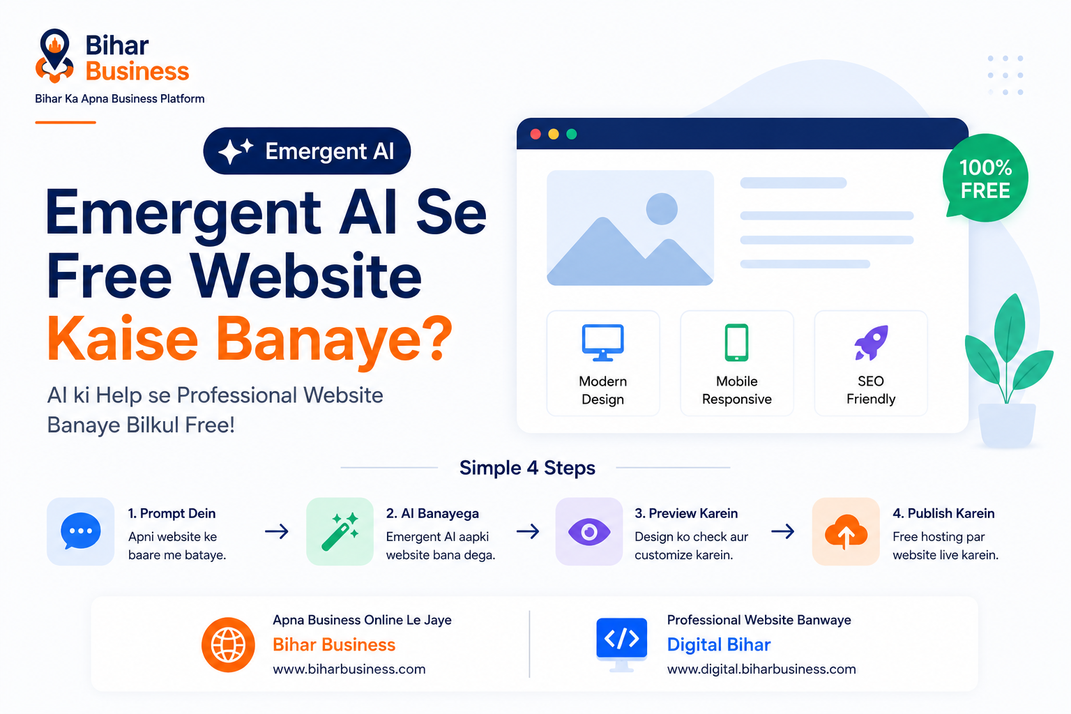 Emergent AI Se Free Website Kaise Banaye 2026